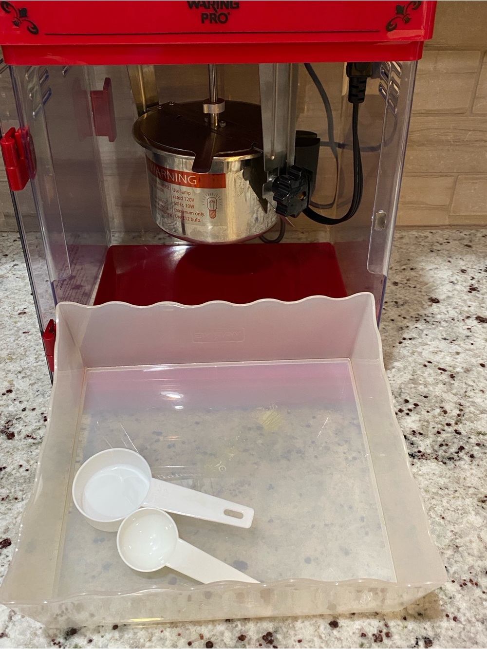 Waring Pro Countertop Popcorn Maker Countertop Machine WPM25 - Picture 3 of 12